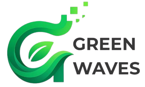 Green Waves Digital Logo